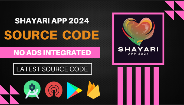 Shayari App 2024: Source Code [No ADs Integrated]